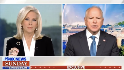 Fox's Shannon Bream Spars with Tim Walz on Abortion: 'You Signed a Bill That Makes it Legal Through All Nine Months'